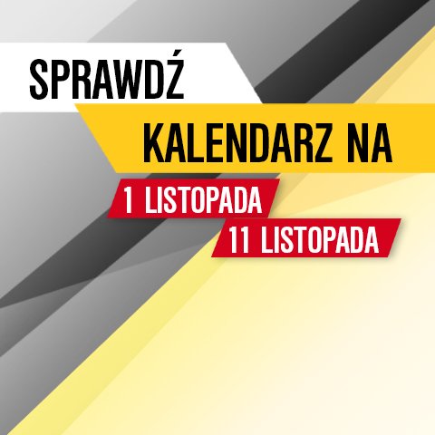 Listopadowe Święta. Dzień 1 listopada to dzień zadumy i czas dla naszych zmarłych. Geotermia będzie nieczynna. Dnia 11 listopada serdecznie zapraszamy do strefy basenowej i fitness, ale w zmienionych godzinach pracy od 10 do 18.